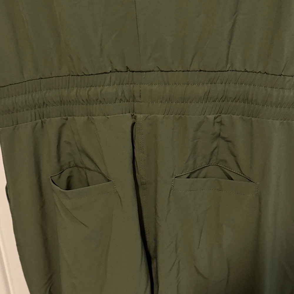 Albion Sage Green Sleeveless Jumpsuit - Picture 6 of 6